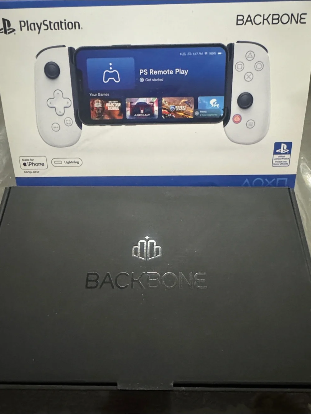PlayStation PS Remote Play Mobile Controller - White